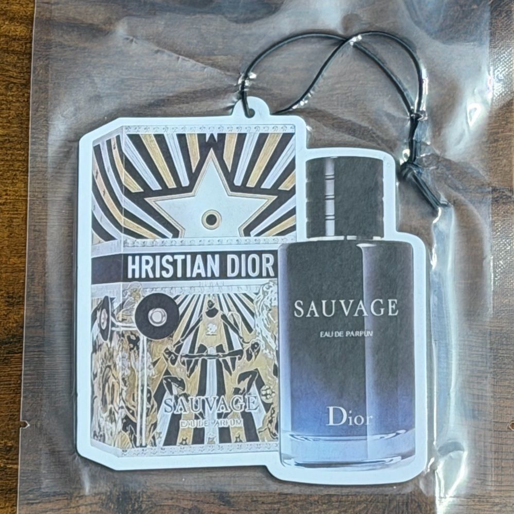 Dior Sauvage Samples Bundle 15pc | Face Cleanser, Beard Moisturizer, Car Freshie - Picture 8 of 9